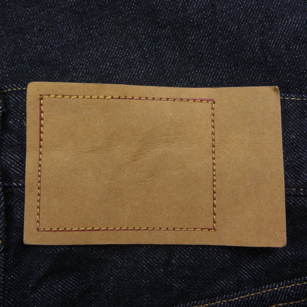 blurhms ブラームス 23SS ROOTSTOCK 12.9oz Selvage Denim Pants セルビッチ デニム パンツ ボタンフライ インディゴブルー系 2【極上美品】【中古】