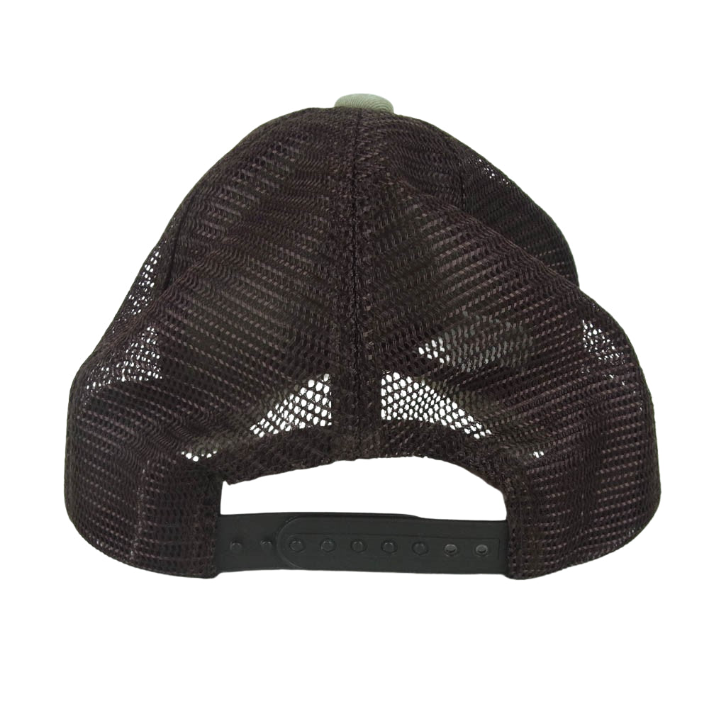 TMT ティーエムティー ワッペン メッシュ キャップ コットン ナイロン 日本製 グレー系 ブラウン系 F【中古】