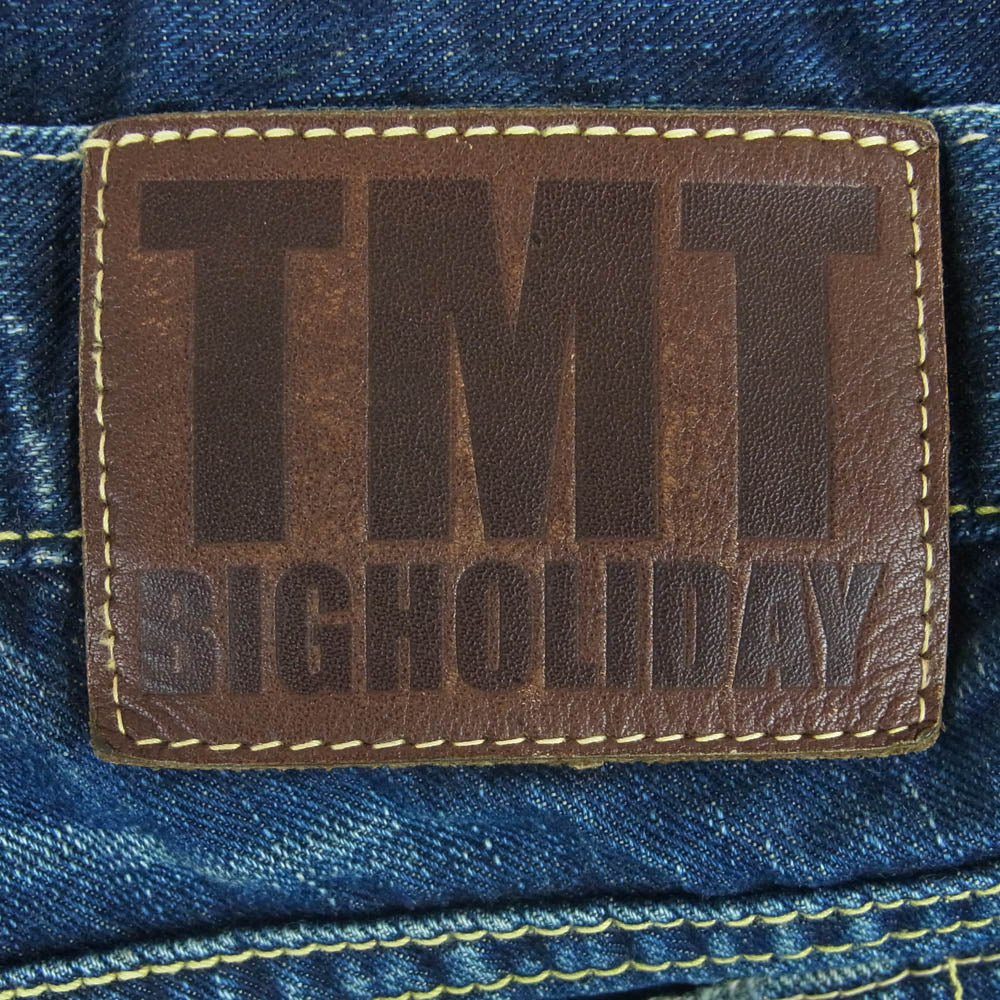 TMT ティーエムティー BIGHOLIDAY ブーツ カット フレア デニム パンツ インディゴブルー系 M 30【中古】