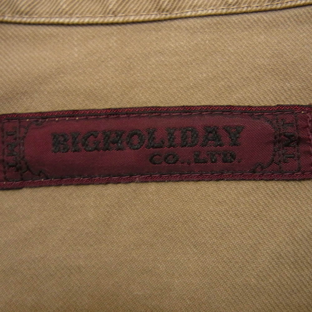 TMT ティーエムティー BIGHOLIDAY デニム ジャケット ブラウン系 M【中古】