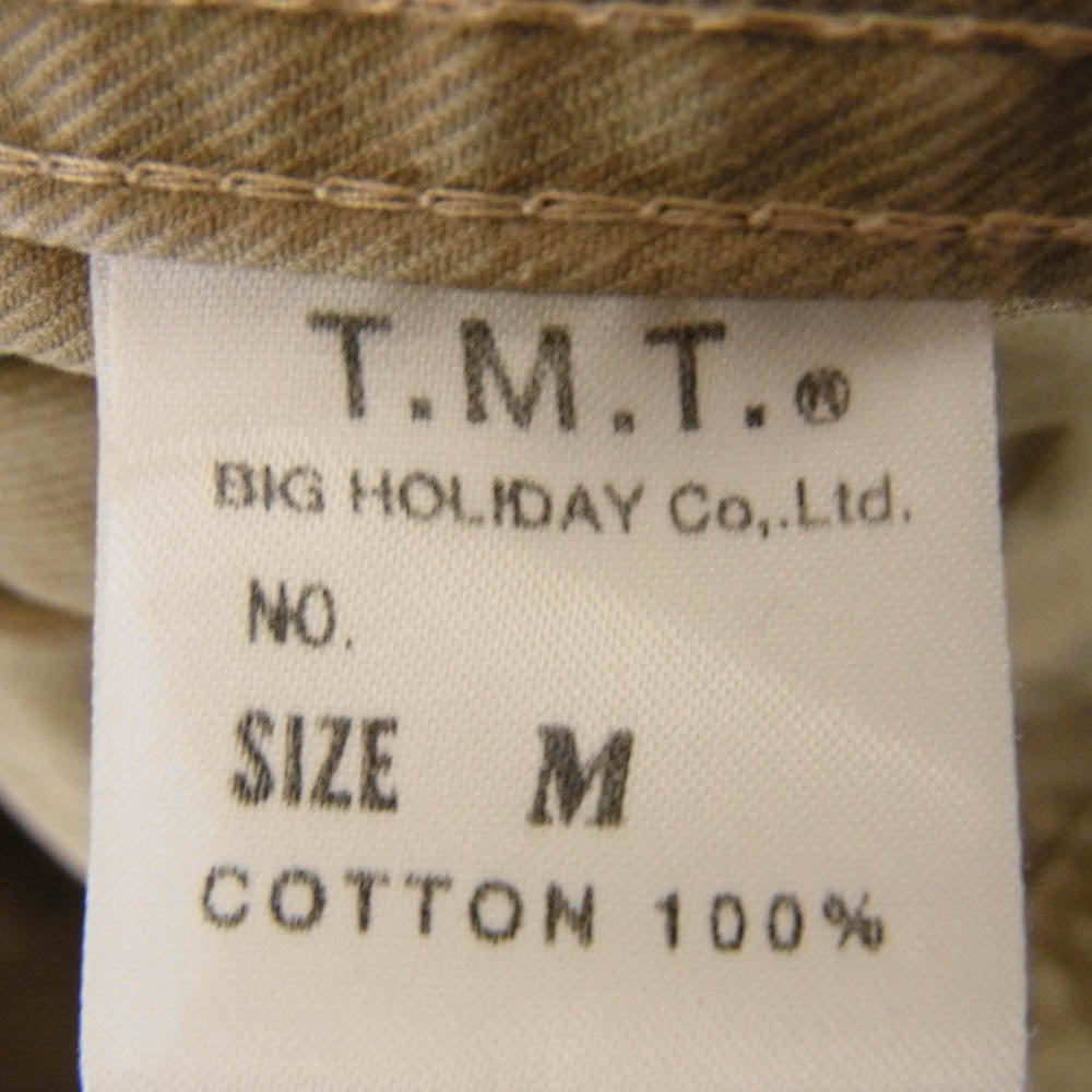 TMT ティーエムティー BIGHOLIDAY デニム ジャケット ブラウン系 M【中古】