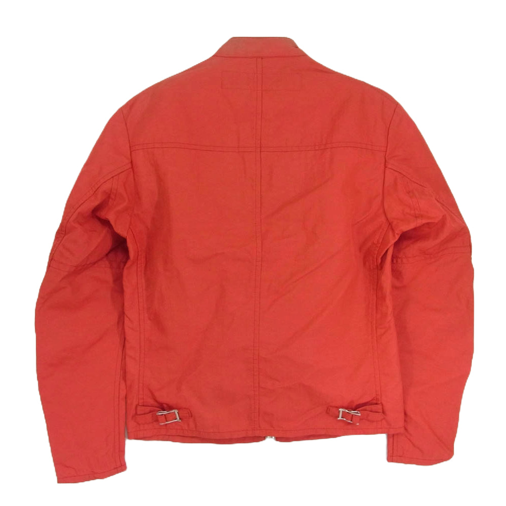 JUNYA WATANABE COMME des GARCONS MAN ジュンヤワタナベコムデギャルソンマン AD2006 WS-J021 ナイロン シングル ライダース ジャケット レッド系 S【中古】