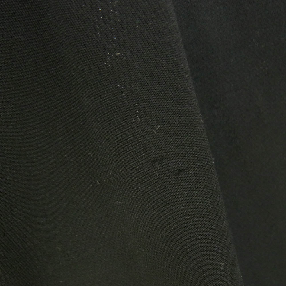 COMME des GARCONS HOMME PLUS コムデギャルソンオムプリュス AD2008 PC-T043 胸HP ロゴストーン ポリエステル フーデット ロング プルオーバー パーカー ブラック系 S【中古】