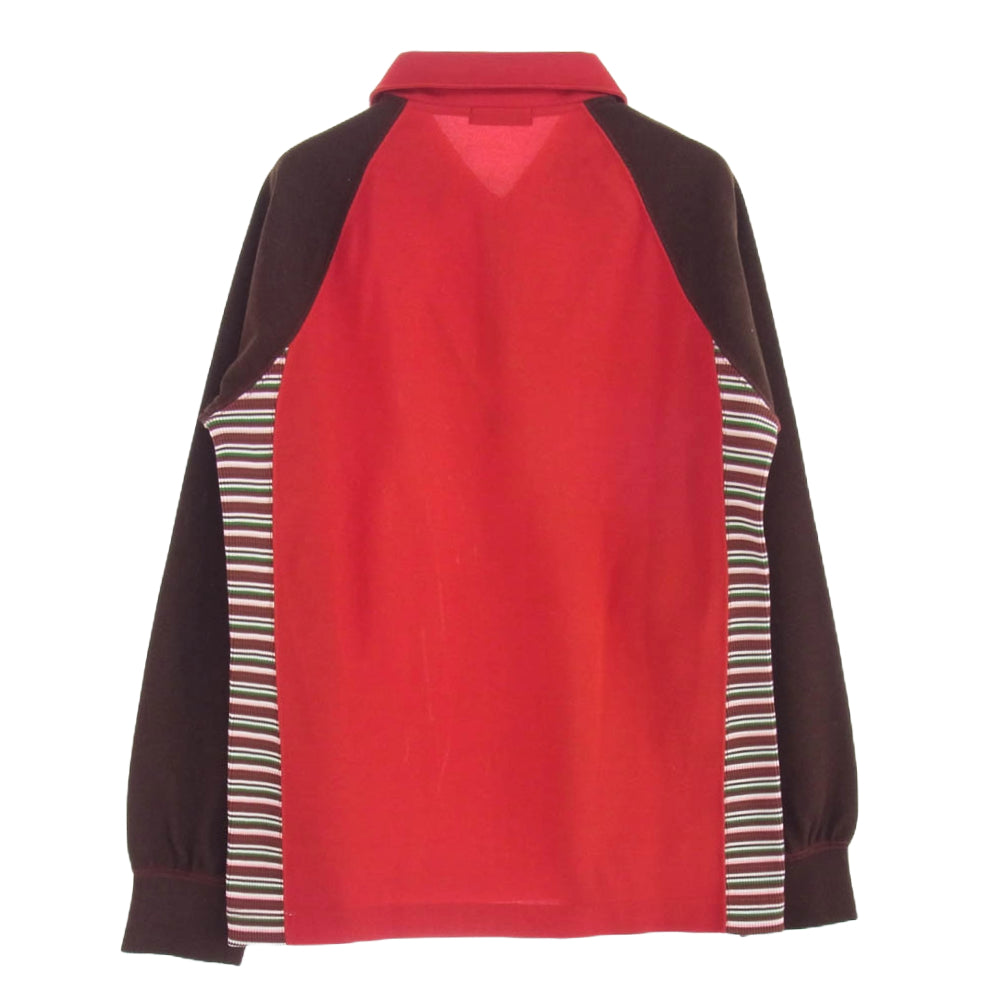 COMME des GARCONS HOMME PLUS コムデギャルソンオムプリュス 03AW PK-T007 カーブ期 切替 ハーフジップ トラック プルオーバー マルチカラー系【中古】