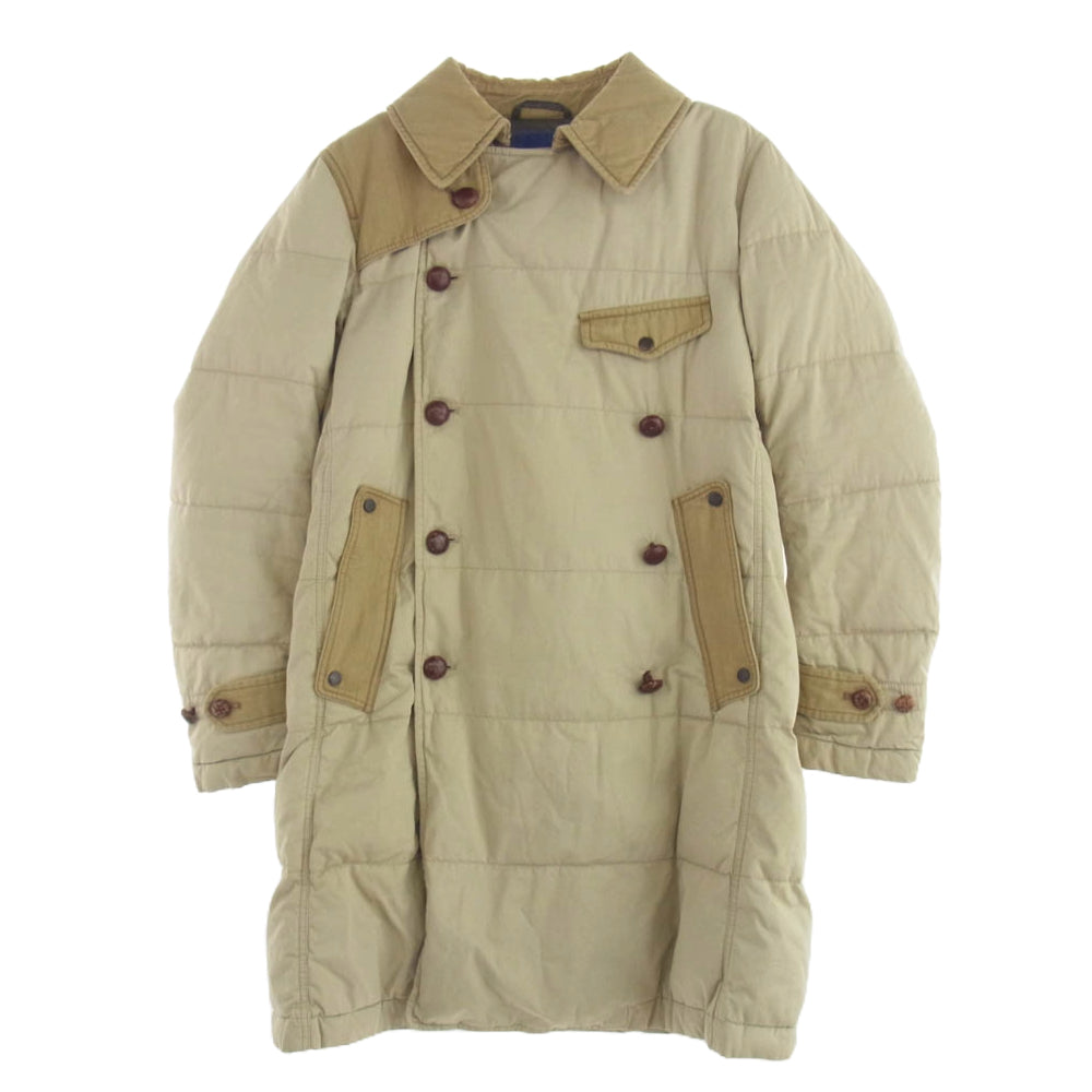 JUNYA WATANABE COMME des GARCONS MAN ジュンヤワタナベコムデギャルソンマン 13AW WL-C401 × DUVETICA デュベティカ ダウン トレンチ コート ベージュ系 M【中古】