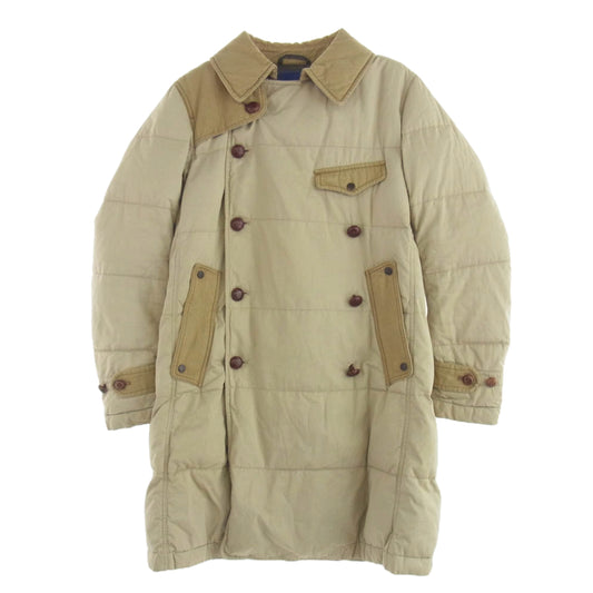 JUNYA WATANABE COMME des GARCONS MAN ジュンヤワタナベコムデギャルソンマン 13AW WL-C401 × DUVETICA デュベティカ ダウン トレンチ コート ベージュ系 M【中古】