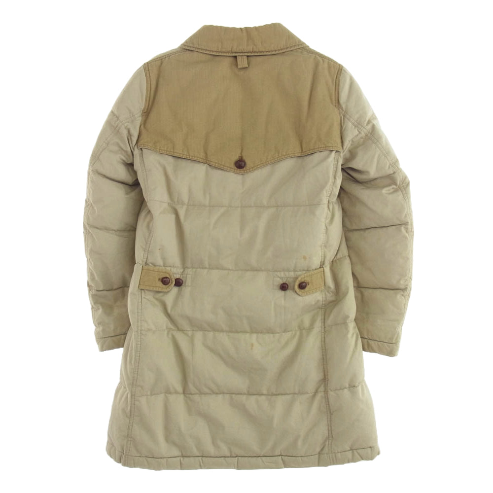 JUNYA WATANABE COMME des GARCONS MAN ジュンヤワタナベコムデギャルソンマン 13AW WL-C401 × DUVETICA デュベティカ ダウン トレンチ コート ベージュ系 M【中古】