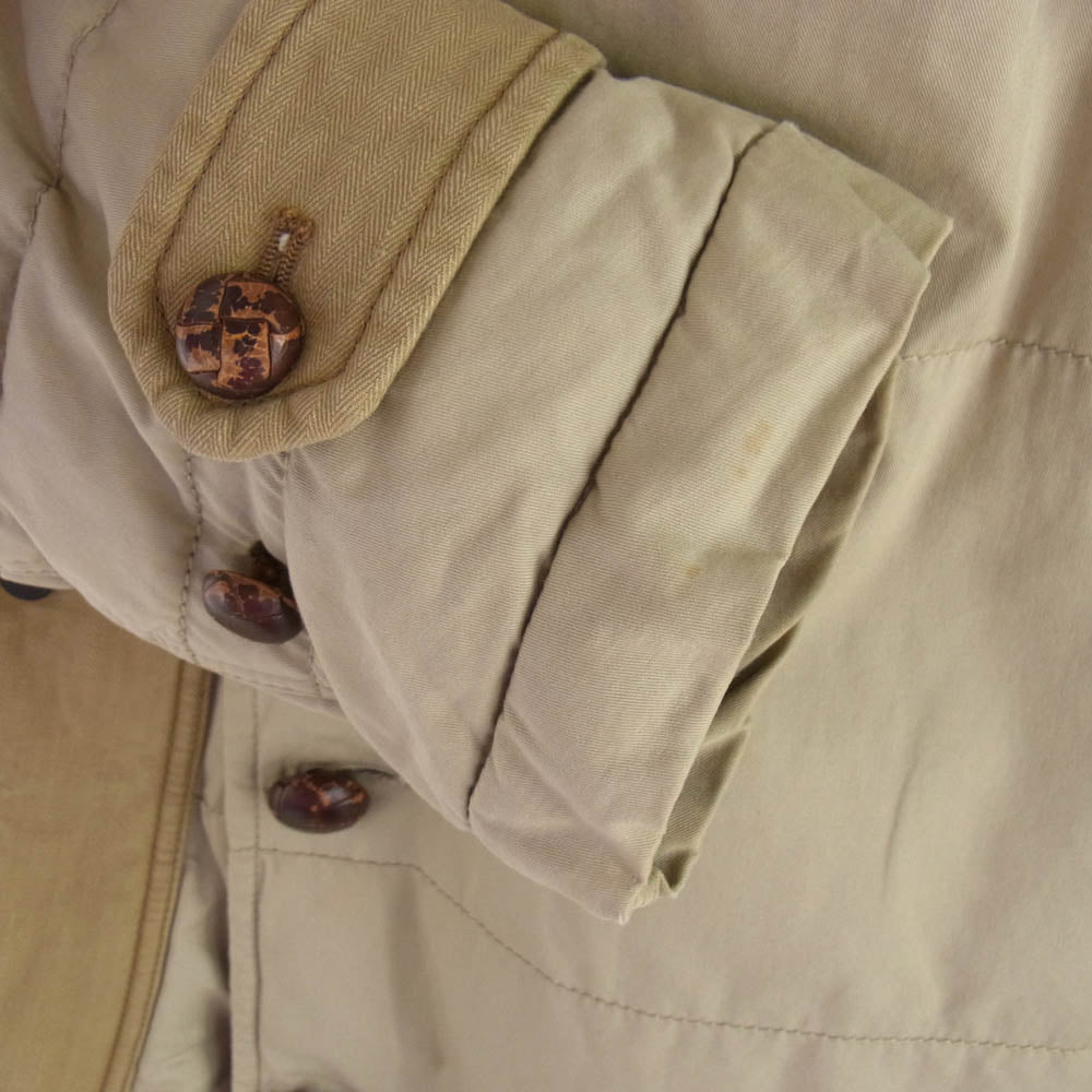 JUNYA WATANABE COMME des GARCONS MAN ジュンヤワタナベコムデギャルソンマン 13AW WL-C401 × DUVETICA デュベティカ ダウン トレンチ コート ベージュ系 M【中古】