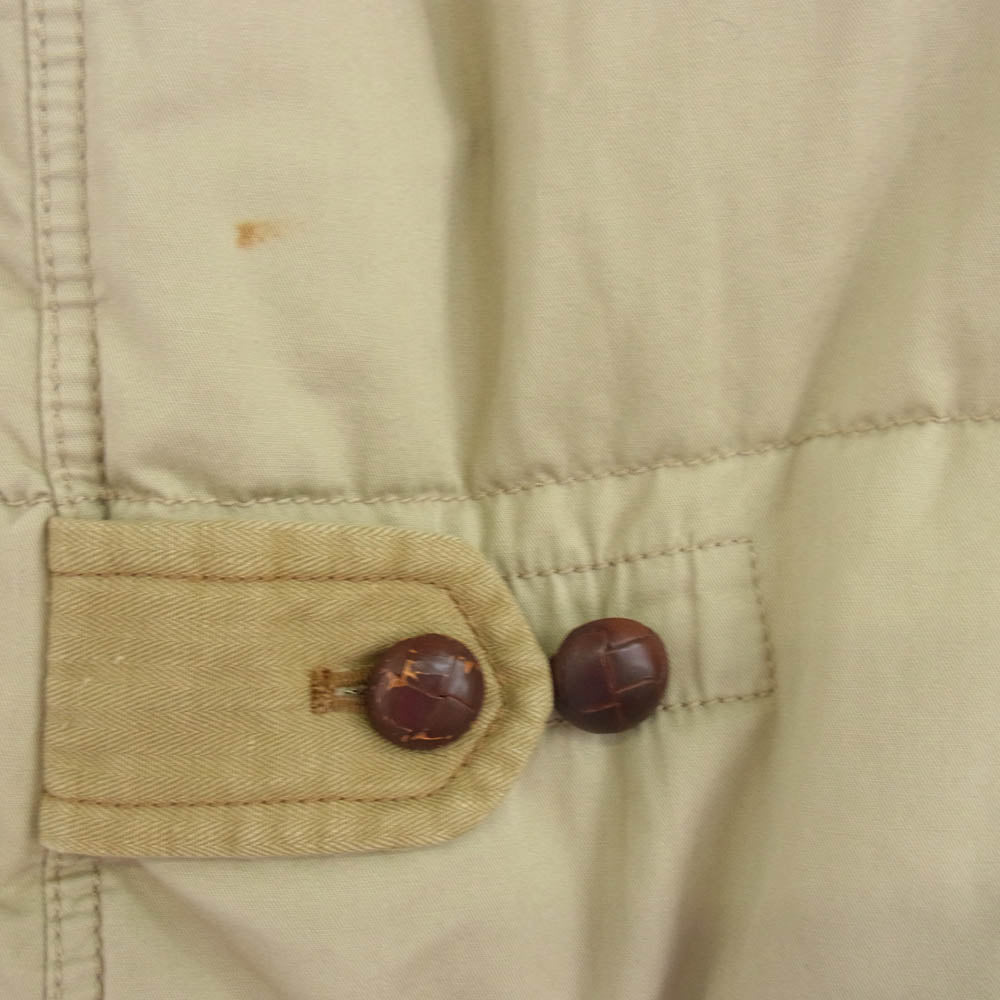 JUNYA WATANABE COMME des GARCONS MAN ジュンヤワタナベコムデギャルソンマン 13AW WL-C401 × DUVETICA デュベティカ ダウン トレンチ コート ベージュ系 M【中古】