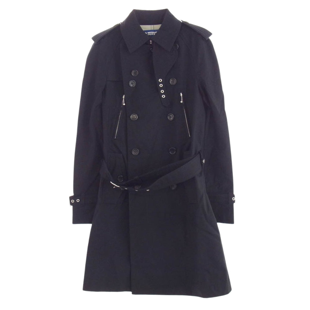 JUNYA WATANABE COMME des GARCONS MAN ジュンヤワタナベコムデギャルソンマン 07AW WT-C009 GORE WINDSTOPPER ゴアテックス ウィンドストッパー トレンチ コート ブラック系 XS【中古】