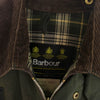 Barbour バブアー ヴィンテージ 90s 94年製 スリーワラント SPEY JACKET スペイ セージ ワックス オイルド ジャケット カーキ系 S【中古】