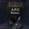 Barbour バブアー 251MCAS173 A.P.C.アーペーセー SPEY デニムジャケット インディゴブルー系 S【極上美品】【中古】