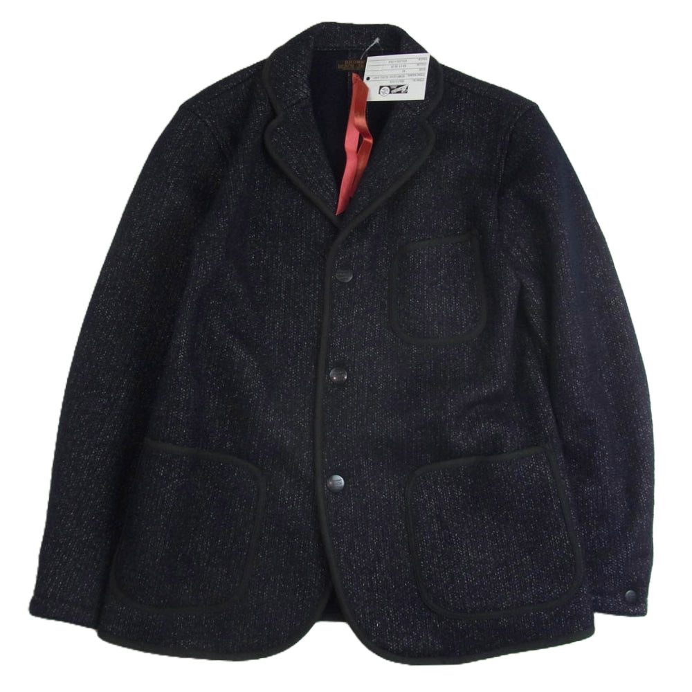 FULLCOUNT フルカウント BBJ10-004 BROWN'S BEACH JACKET ビーチ クロス ジャケット ネイビー系 40【中古】