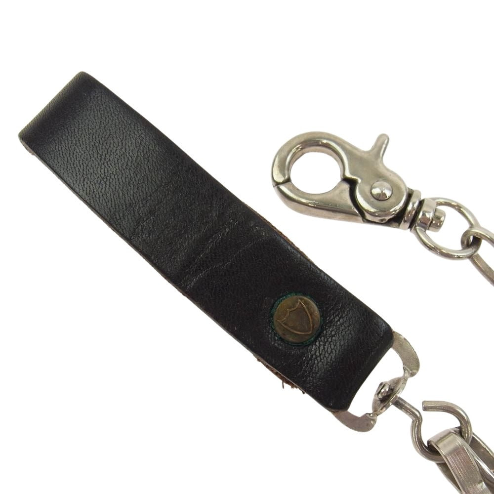 HTC エイチティーシー Wallet Chain ウォレット チェーン シルバー系 ブラック系【中古】