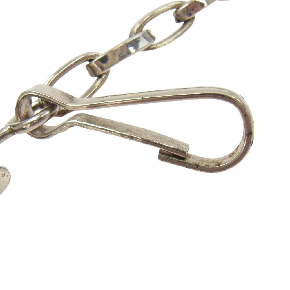 HTC エイチティーシー Wallet Chain ウォレット チェーン シルバー系 ブラック系【中古】