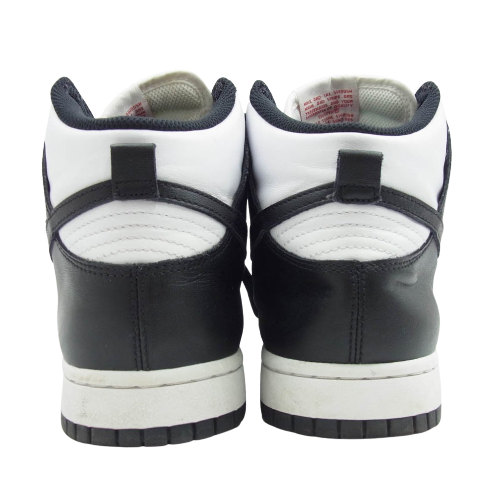 NIKE ナイキ DD1399-103 Dunk High Black and White ダンク ハイ ブラック アンド ホワイト スニーカー ブラック系 ホワイト系 27.5cm【中古】