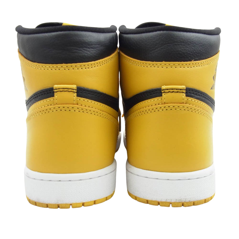 NIKE ナイキ 555088-701 Air Jordan 1 High OG Pollen エアジョーダン1 ハイ OG パラン スニーカー ブラック系 イエロー系 27.5cm【中古】