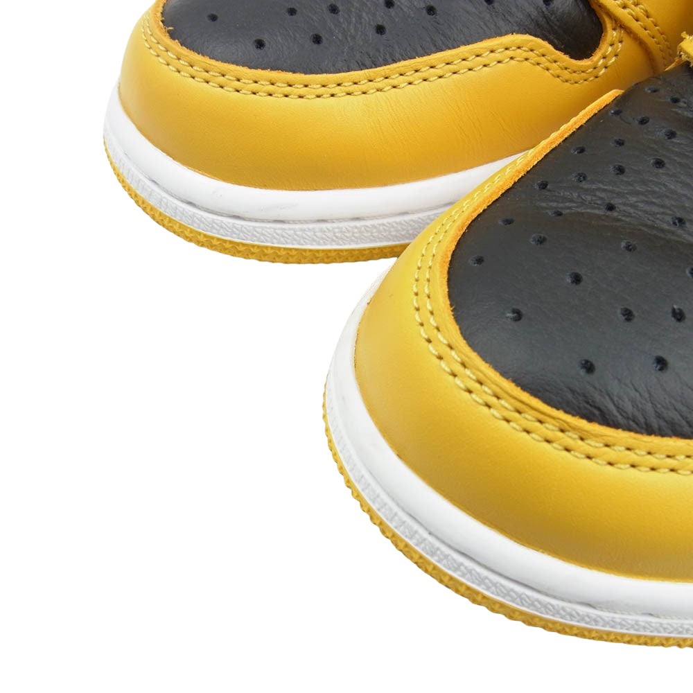 NIKE ナイキ 555088-701 Air Jordan 1 High OG Pollen エアジョーダン1 ハイ OG パラン スニーカー ブラック系 イエロー系 27.5cm【中古】