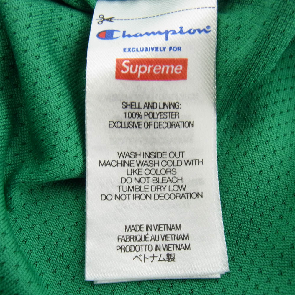 Supreme シュプリーム 24SS Champion Mesh Short チャンピオン メッシュ ショート パンツ グリーン系 M【中古】