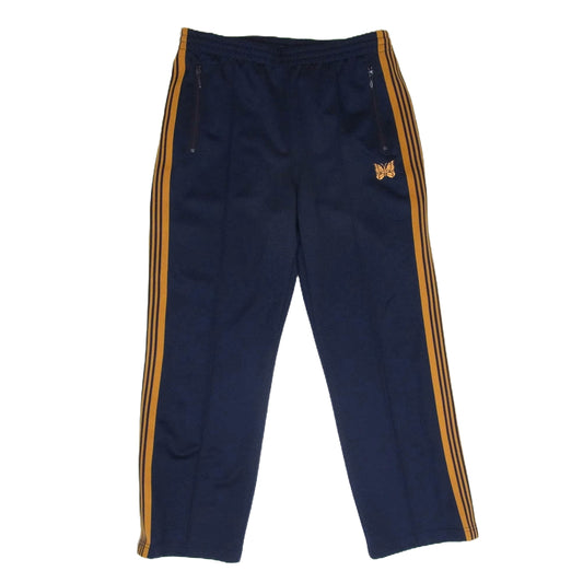 Needles ニードルス MR444 STUDIOUS 別注 Track Pant サイドライン トラック パンツ ネイビー系 M【中古】