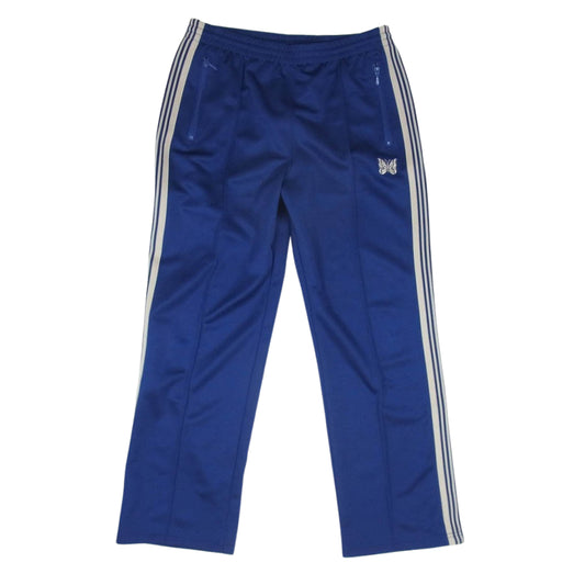 Needles ニードルス 24SS 0T228 BOOTCUT TRACK PANT ブーツカットトラック パンツ サイドライン ジャージ ブルー系 M【中古】