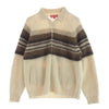Supreme シュプリーム 19AW Brushed Wool ?Zip Up ?Sweater ブラッシュド ウールボーダーニットジップセーター マルチカラー系 M【中古】