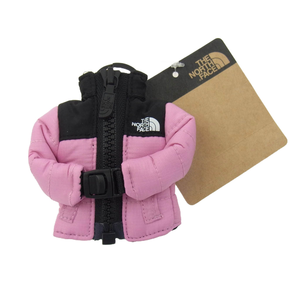 THE NORTH FACE ノースフェイス NN32242 ミニヌプシジャケット キーホルダー チャーム アクセサリー ピンク系【新古品】【未使用】【中古】