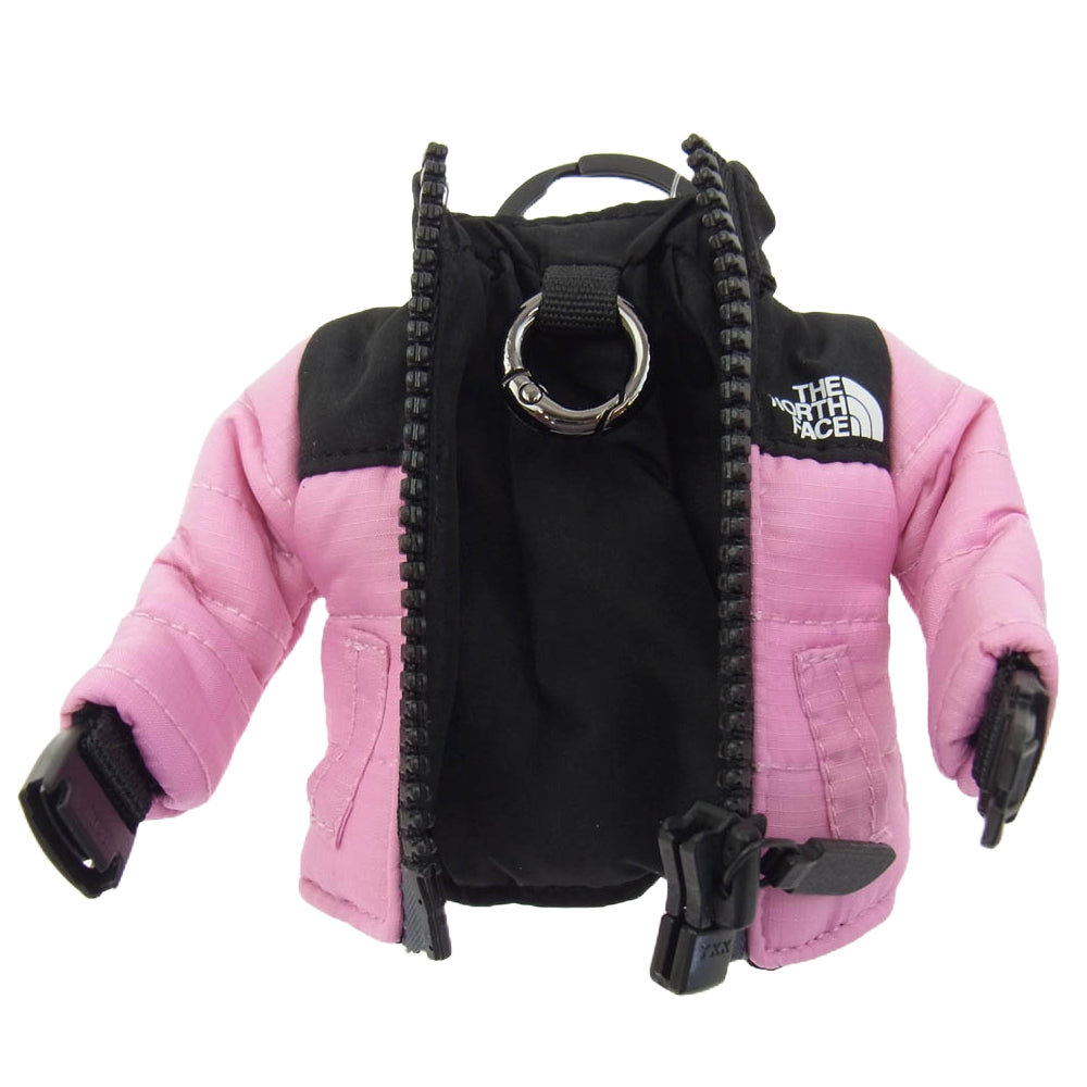THE NORTH FACE ノースフェイス NN32242 ミニヌプシジャケット キーホルダー チャーム アクセサリー ピンク系【新古品】【未使用】【中古】