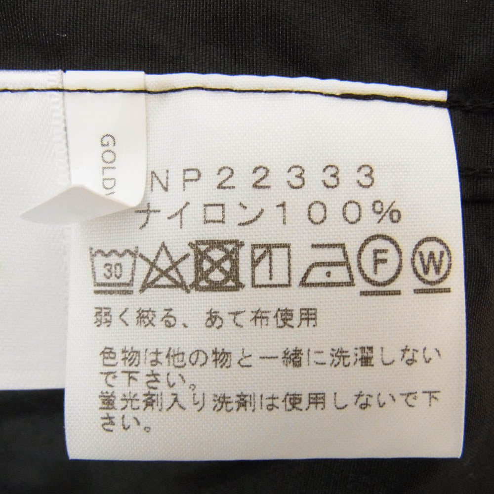 THE NORTH FACE ノースフェイス NP22333 Compact Anorak ナイロン アノラック パーカー ブラック系 L【中古】