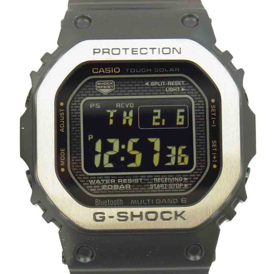 CASIO G-SHOCK カシオ ジーショック GMW-B5000MB-1JF FULL METAL 5000 SERIES Bluetooth デジタル液晶 腕時計 マルチバンド ブラック系【新古品】【未使用】【中古】