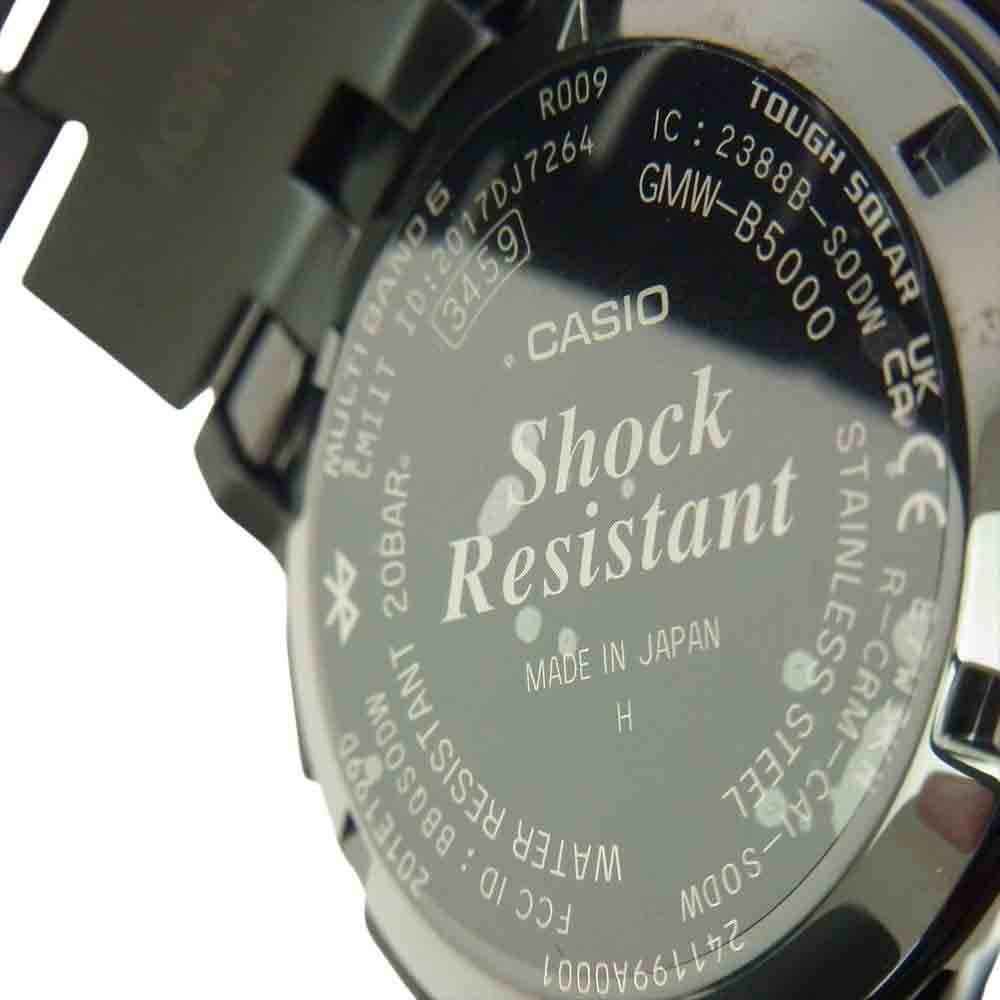 CASIO G-SHOCK カシオ ジーショック GMW-B5000MB-1JF FULL METAL 5000 SERIES Bluetooth デジタル液晶 腕時計 マルチバンド ブラック系【新古品】【未使用】【中古】
