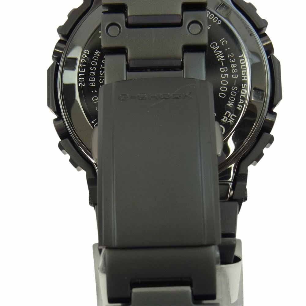 CASIO G-SHOCK カシオ ジーショック GMW-B5000MB-1JF FULL METAL 5000 SERIES Bluetooth デジタル液晶 腕時計 マルチバンド ブラック系【新古品】【未使用】【中古】