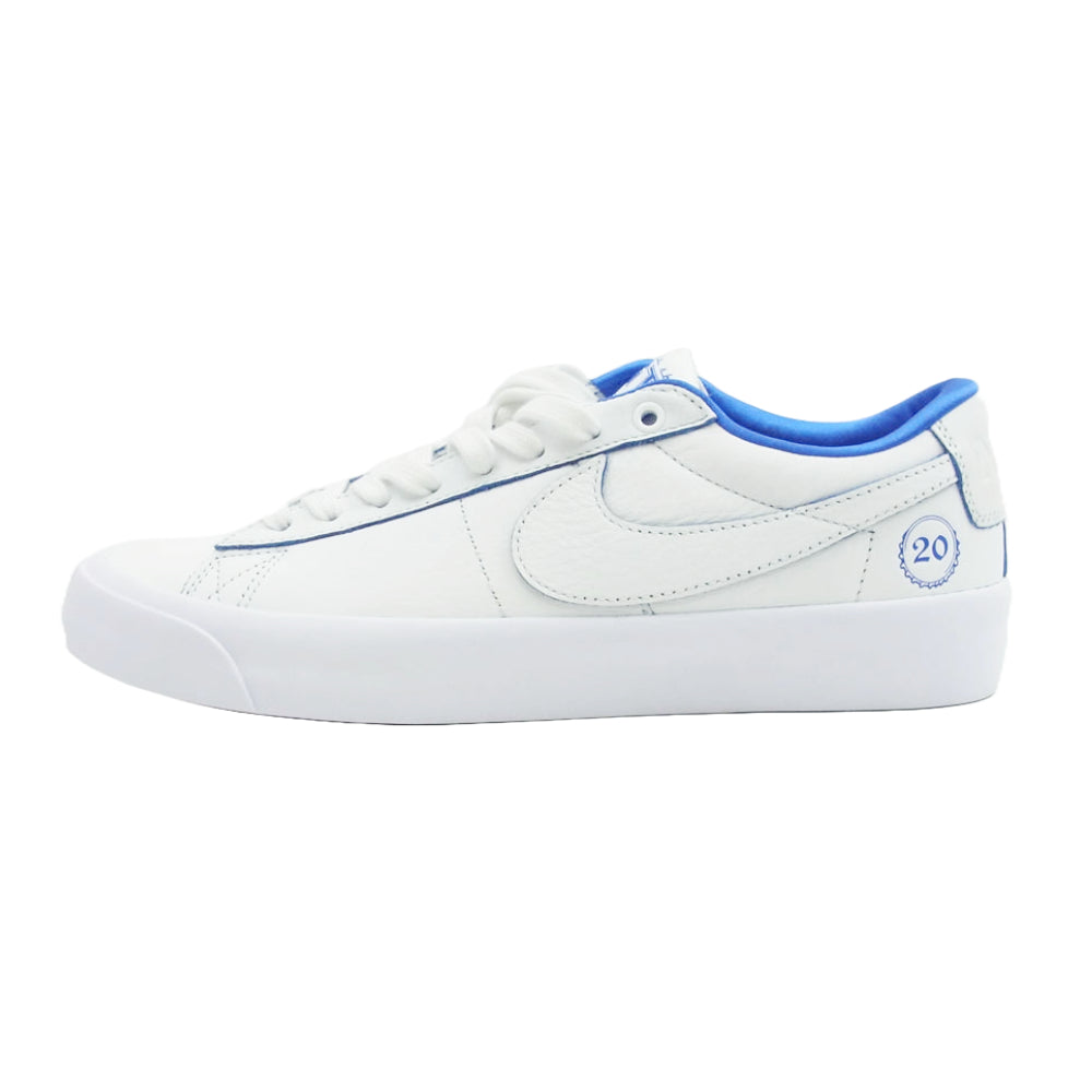 NIKE ナイキ FZ1300-100 SB Blazer Low Pro GT Summit White Game Royal ブレーザー ロー プロ ローカット スニーカー ホワイト系 28cm【新古品】【未使用】【中古】