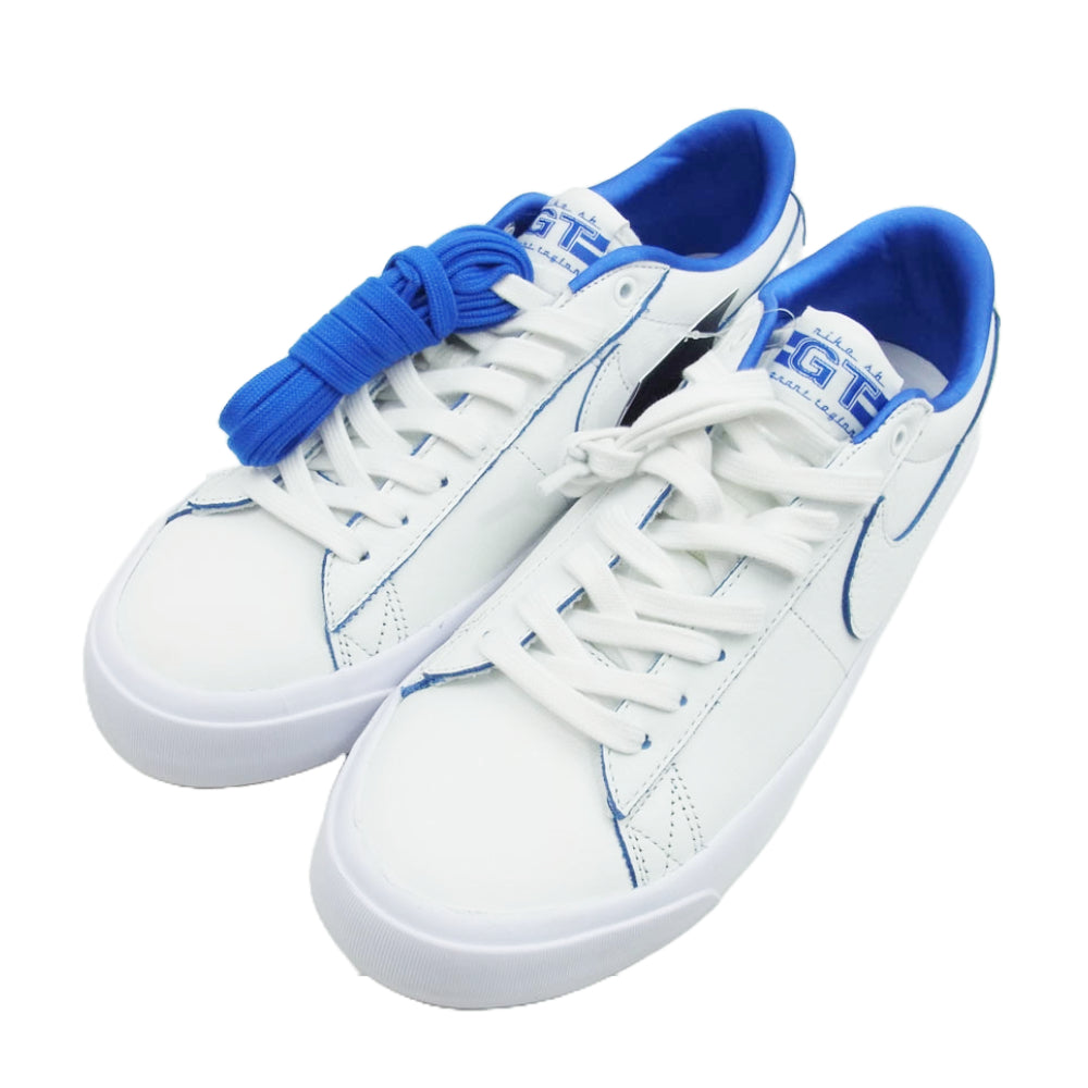 NIKE ナイキ FZ1300-100 SB Blazer Low Pro GT Summit White Game Royal ブレーザー ロー プロ ローカット スニーカー ホワイト系 28cm【新古品】【未使用】【中古】