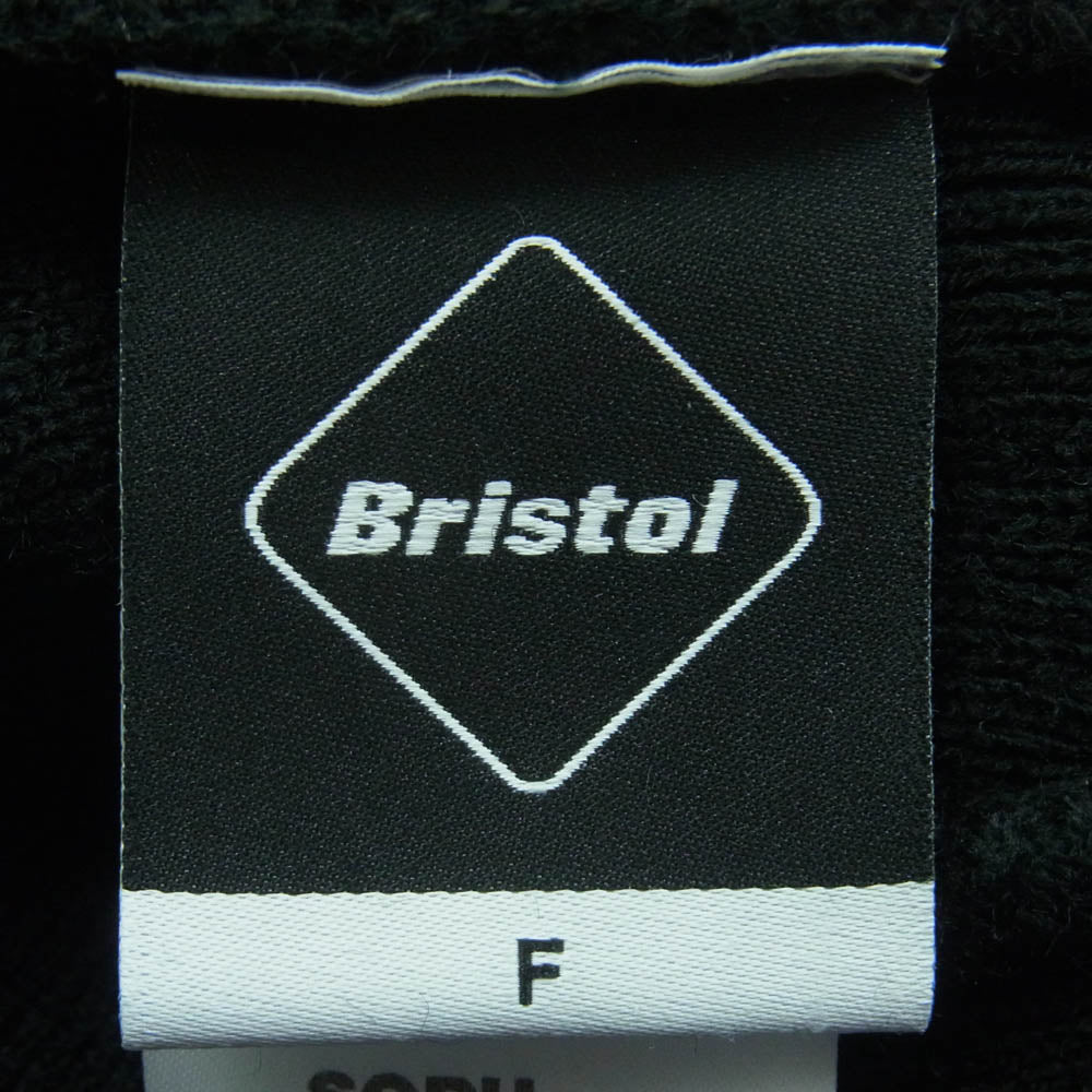 F.C.R.B. エフシーアールビー 23AW FCRB-232091 BIG LOGO KNIT CAP Beanie ビッグロゴ ニット キャップ ビーニー ブラック系 ホワイト系 F【新古品】【未使用】【中古】