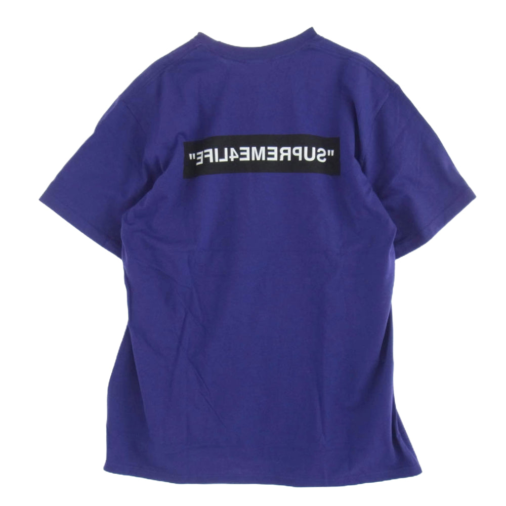 Supreme シュプリーム 24AW 4 Life Tee 半袖 Tシャツ パープル系 L【新古品】【未使用】【中古】