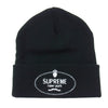 Supreme シュプリーム 24AW Crest Beanie クレスト ビーニー ニット帽 ニットキャップ ブラック系【新古品】【未使用】【中古】