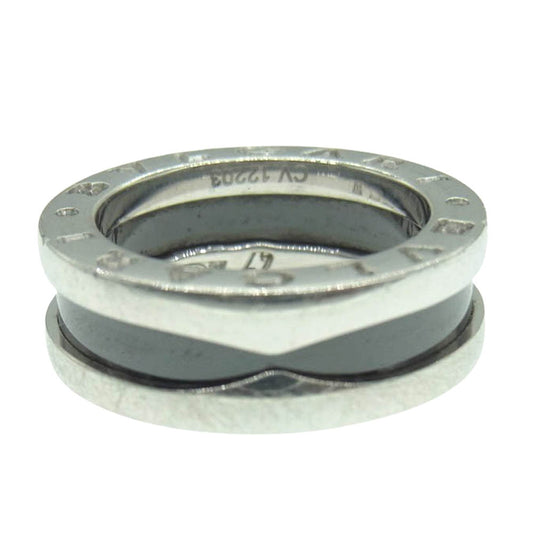 BVLGARI ブルガリ B-zero1 セーブザチルドレン ビーゼロワン シルバー リング シルバー系 6.5号【中古】