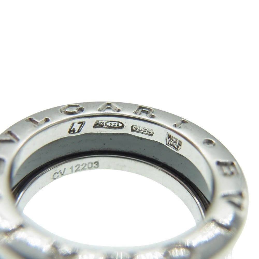 BVLGARI ブルガリ B-zero1 セーブザチルドレン ビーゼロワン シルバー リング シルバー系 6.5号【中古】