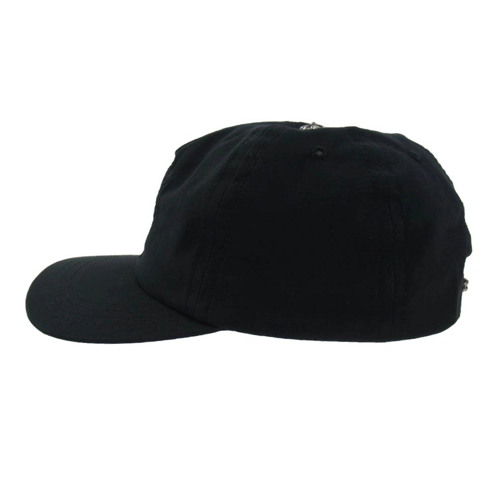 CHROME HEARTS クロムハーツ（原本無） TRUCKER CAP SLOUCHY 5 PANEL DAGGER シルク100％ ダガー刺繍 トラッカー キャップ ブラック系 53-60【中古】