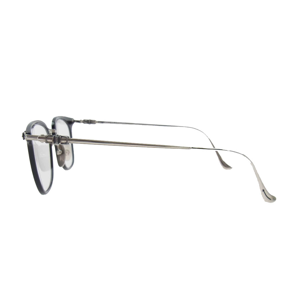 CHROME HEARTS クロムハーツ（原本無） SHAGASS サイドクロステンプルウェリントン クリアフレーム メガネ 眼鏡【中古】