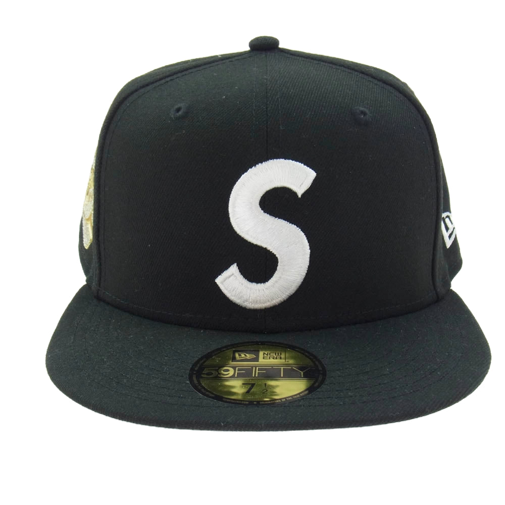 Supreme シュプリーム 23AW JESUS PIECE S LOGO NEW ERA ジーザスピース Sロゴ キャップ ニューエラ ブラック系 59.6cm【中古】