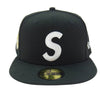Supreme シュプリーム 23AW JESUS PIECE S LOGO NEW ERA ジーザスピース Sロゴ キャップ ニューエラ ブラック系 59.6cm【中古】