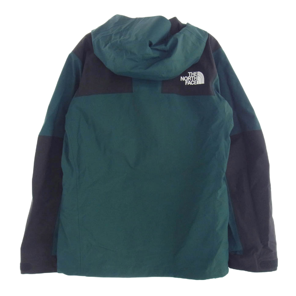 THE NORTH FACE ノースフェイス NP61800 Mountain Jacket GORE TEX マウンテン ジャケット ゴアテックス ボタニカルガーデングリーン グリーン系 ブラック系 L【中古】