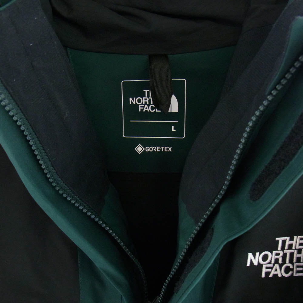 THE NORTH FACE ノースフェイス NP61800 Mountain Jacket GORE TEX マウンテン ジャケット ゴアテックス ボタニカルガーデングリーン グリーン系 ブラック系 L【中古】