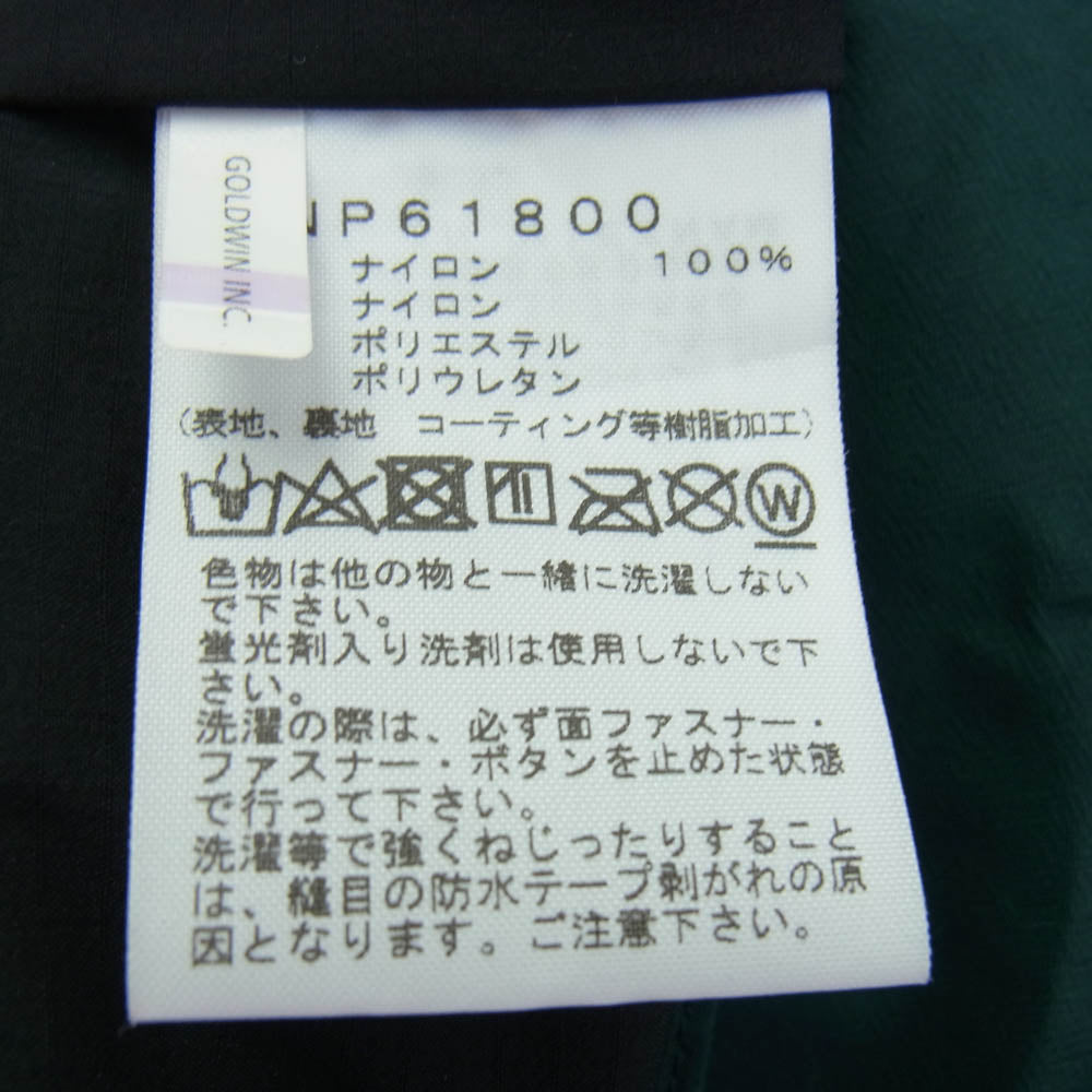 THE NORTH FACE ノースフェイス NP61800 Mountain Jacket GORE TEX マウンテン ジャケット ゴアテックス ボタニカルガーデングリーン グリーン系 ブラック系 L【中古】