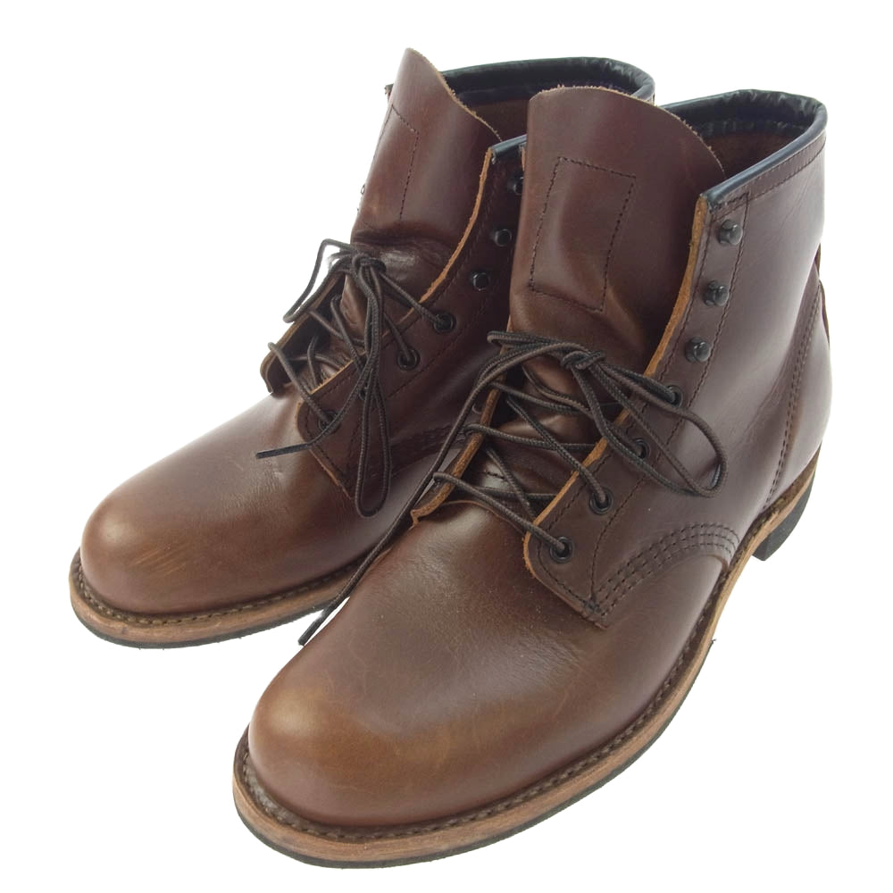 RED WING レッドウィング 9422 Beckman ベックマン レースアップ ワーク ブーツ ブラウン系 27cm【中古】