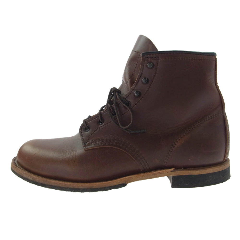 RED WING レッドウィング 9422 Beckman ベックマン レースアップ ワーク ブーツ ブラウン系 27cm【中古】