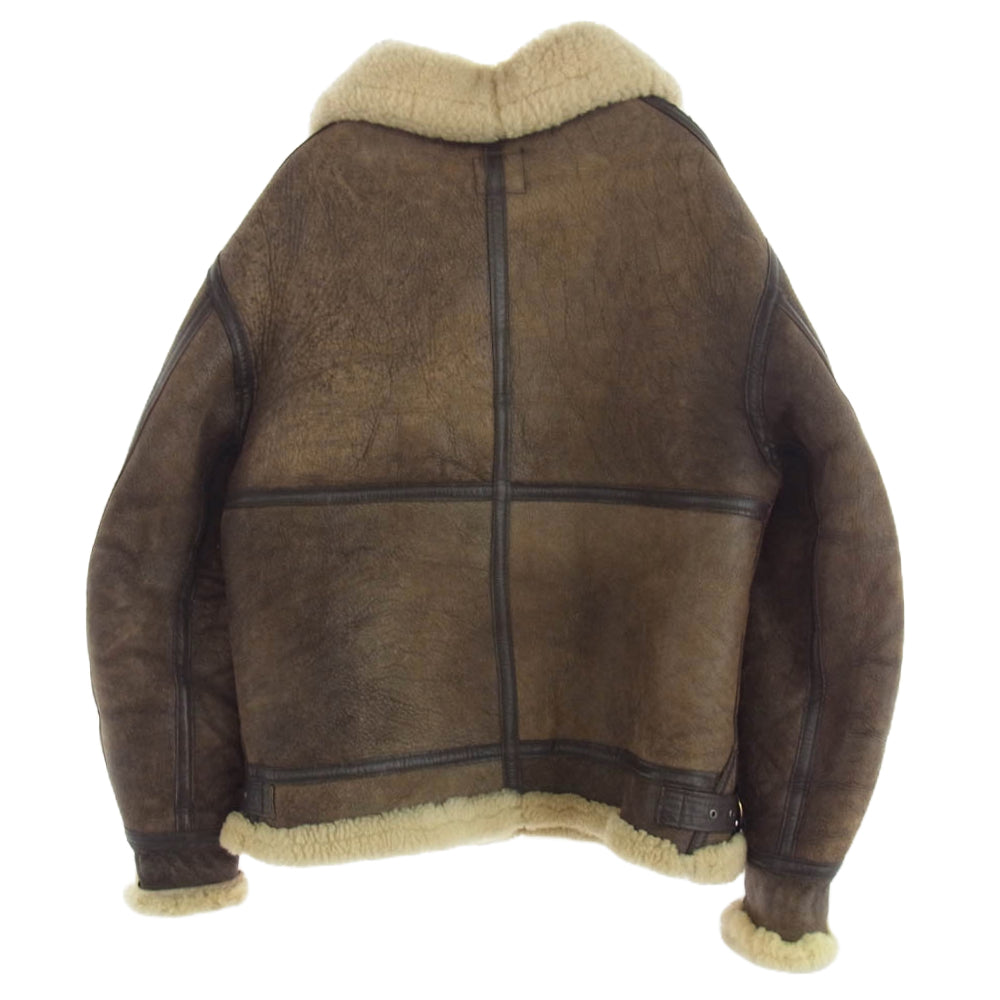 オーチャード TYPE B-3 FLIGHT JACKET ムートン ボア フライト ジャケット ブラウン系 サイズ不明【中古】