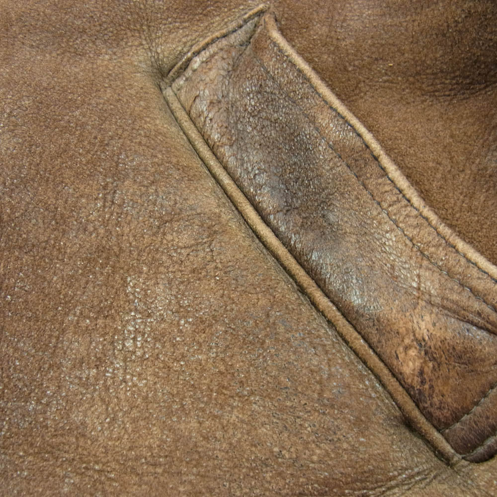 オーチャード TYPE B-3 FLIGHT JACKET ムートン ボア フライト ジャケット ブラウン系 サイズ不明【中古】